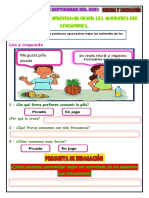 CIENCIA Y TECNOLOGIA MARTES 07 de Septiembre