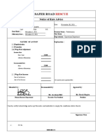 Notice of Rate Adjustments