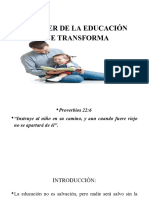 Sermon Educativo Educacion Que Transforma