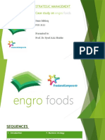 Strategic analysis of Engro Foods