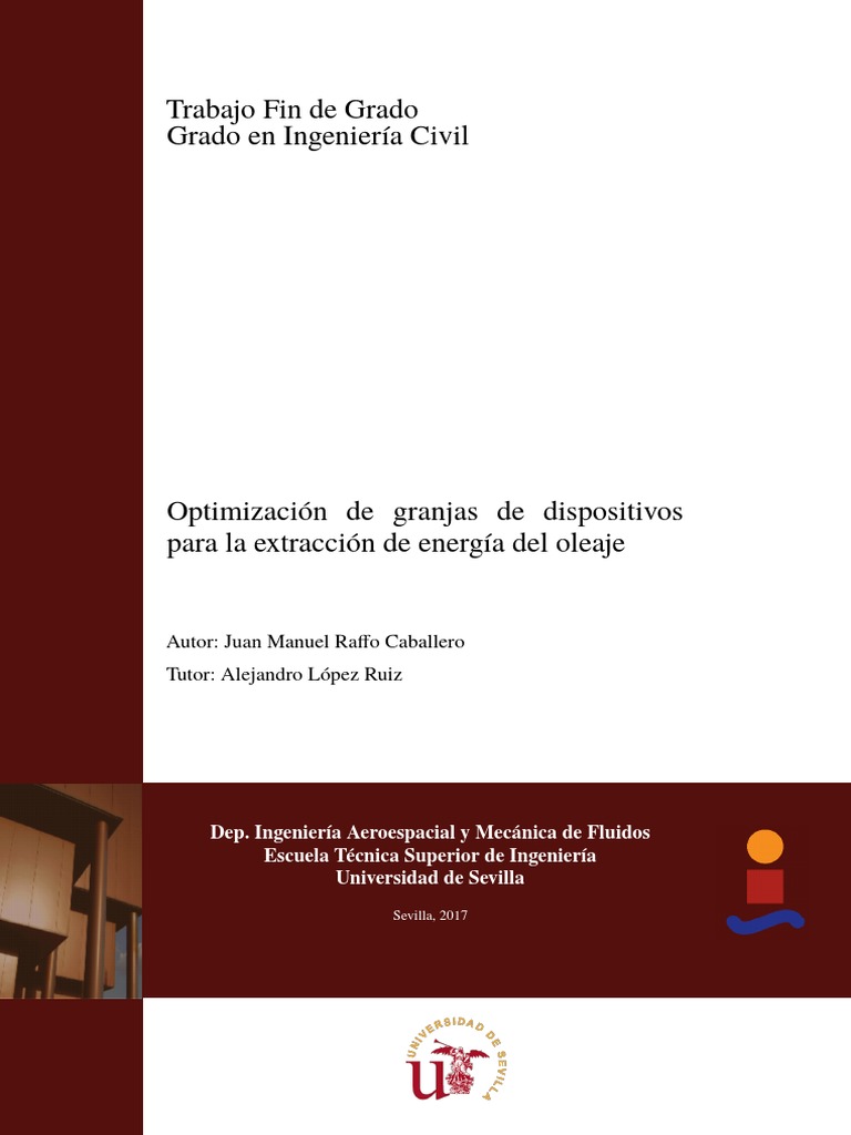 TFG - Juan Manuel Raffo Caballero | PDF | Energía renovable | Vida