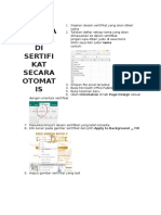 Cara Memberi Nama Di Sertifikat Secara Otomatis PDF Free