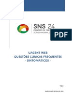 SNS 24 - Uagent WEB - Questões Clínicas Frequentes - Sintomáticos - V1