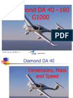 Diamond DA 40 - 180 G1000: G1000 Version CAE BRU 1.1