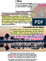 3-2-PRESENTACIÓ Plató-La Teoria de Les Idees