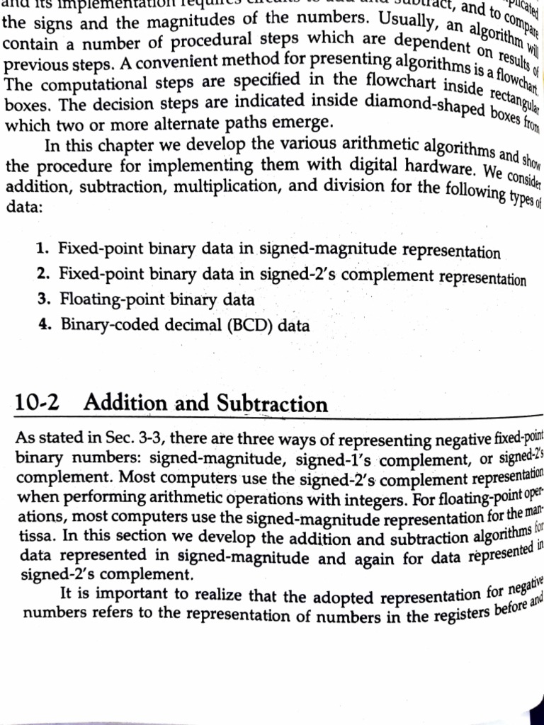 Arithmetic Algorithm | PDF | Subtraction | Elementary Mathematics