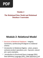 DBMS (CST 204) Relational Model