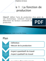 Chapitre 1 La Production P1