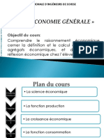 Chapitre Intro Économie Générale Part1