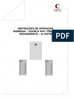 Instruções de operação UPS redundante DWTM