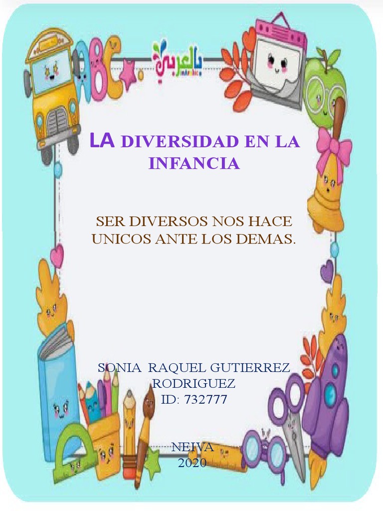 Diversidad en la Primera Infancia | PDF | Educación de la primera ...