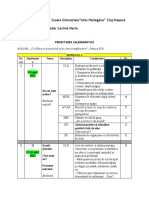 Planificare Calendaristica Final