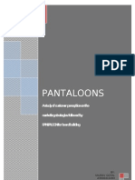 Management Thesis of Customer Perception On Pantaloon