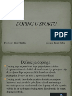 Doping U Sportu