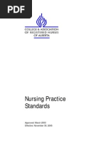 Nursing Practice Standards