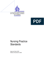 Nursing Practice Standards