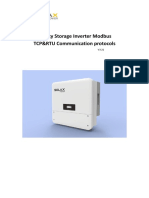 Energy Storage Inverter Modbus TCP&RTU Communication Protocols Guide