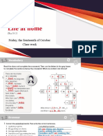 Go Getter 3. Revision. Life at Home (6 Form)