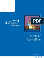 Art of Storytelling Blue Paper