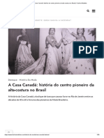 A Casa Canadá - História Do Centro Pioneiro Da Alta-Costura No Brasil - Fashion Bubbles