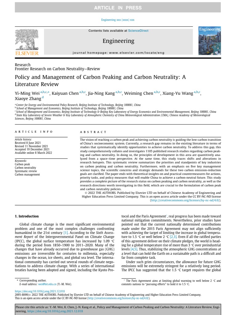 policy-and-management-of-carbon-peaking-and-carbon-neutrality-a