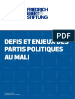 Defis Et Enjeux Des Partis Politiques Au Mali: Pr. Mohamed TRAORE Actualisée Par Dr. Abdoul Sogodogo