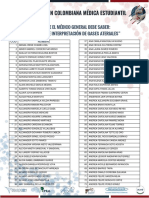 Base de Datos Taller Gases Arteriales