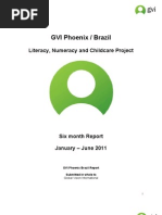 Download Project Report GVI Phoenix Brazil 6 Month Report - Jan-June 2011 by GVIPhoenix SN60441673 doc pdf