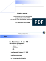 SIG Systèmes Et Approche Systèmique