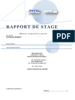 RAPPORT DE STAGE CHENNOUF OMAR