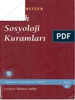 Klasik Sosyoloji Kuramları (George Ritzer)