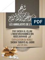 Sharh Les Annulatifs de Lislam