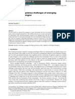 Taeihagh Et Al. - Assessing The Regulatory Challenges of Emerging Disruptive Technologies