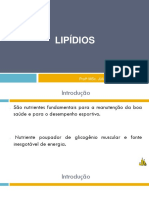 Lipídios Composição de Alimentos