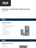 Fundamentos De Los Interruptores De Transferencia Automática (ATS