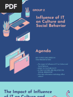 Influence of IT On Culture and Social Behavior