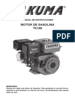 Manual de instrucciones motor gasolina TK198