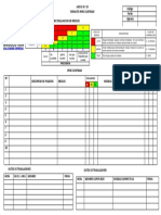 Formato IPERC continuo evaluación riesgos