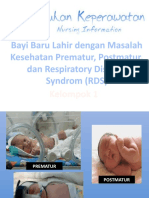 Asuhan Keperawatan Bayi Prematur