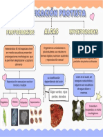 Gráfico Tabla Comparativa de Cinco Ideas o Bloques Creativo Multicolor