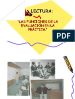 Funciones de La Evaluación