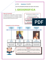 Geografía: Principios, Ciencias Auxiliares y Agentes Geográficos