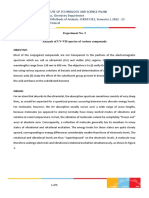 Expt - UV-Vis Spectroscopy - Manual