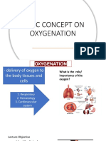 Rle Oxygenation Clinical Manifestation