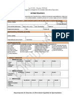 Informe - Pedagogico Ministerio