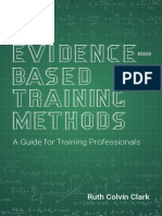 Ruth Colvin Clark - Evidence Based Training Methods