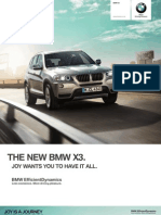 BMW X3 Catalogue