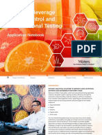 Food and Beverage Quality Control and Compositional Testing: Application Notebook