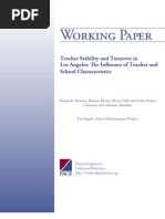 Download PACE LAUSD STUDY Teacher Stability and Turnover in Los Angeles by smf 4LAKids SN60445737 doc pdf
