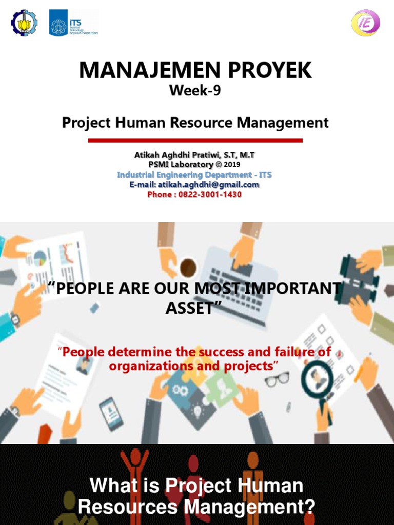 #9 Project Human Resource Management | PDF